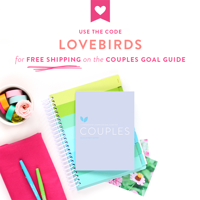 For Valentine’s Day: The Goal Guide for Couples