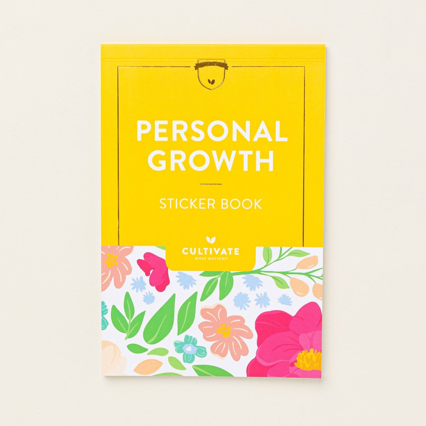 Personal Growth Sticker Book