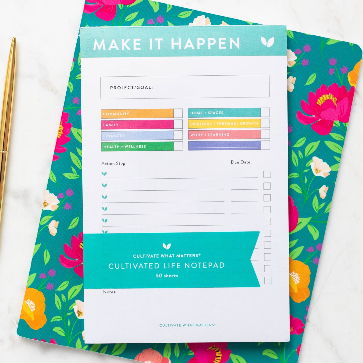 Cultivated Life Notepad