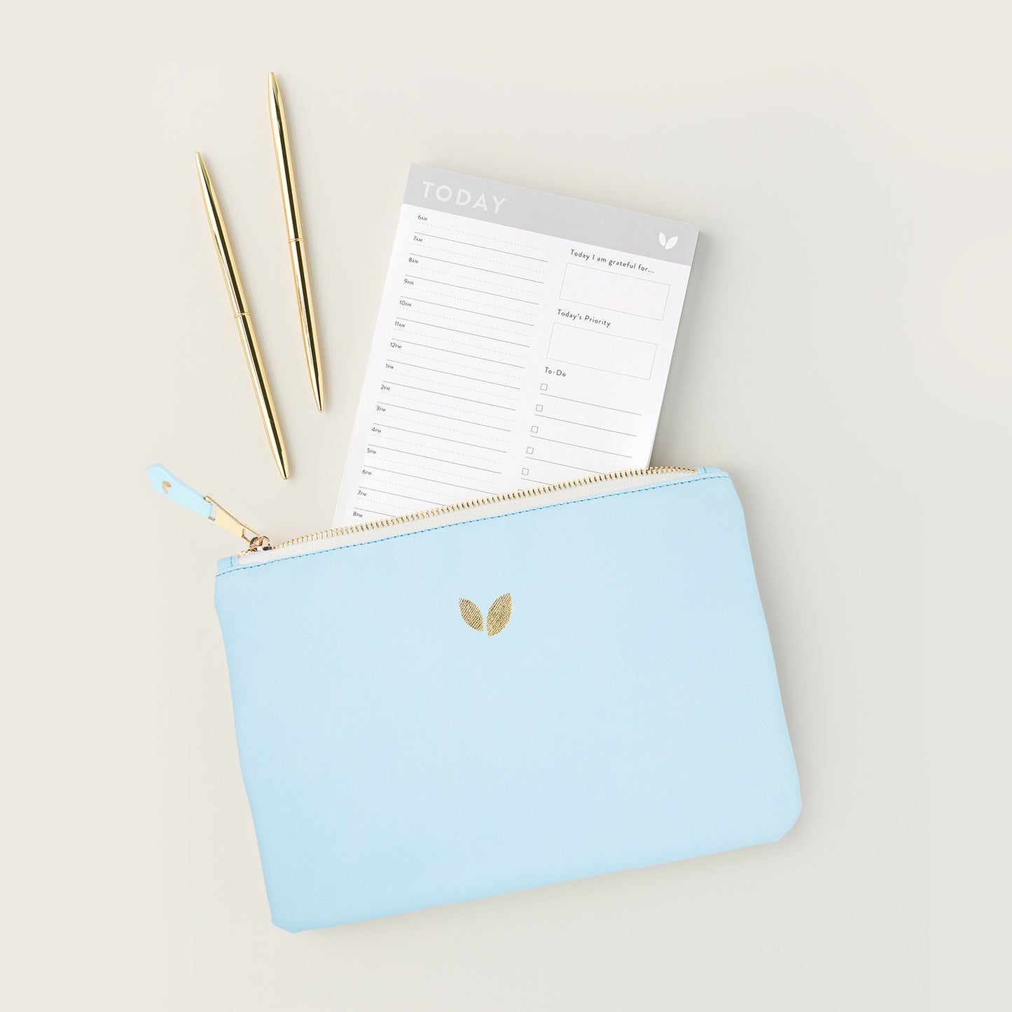 Daily Planner Notepad | Classic Gray