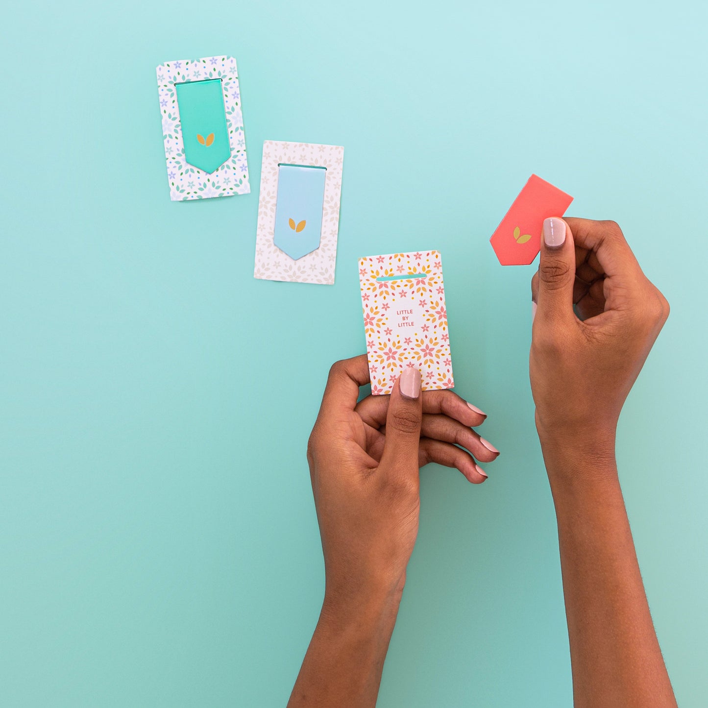 Magnetic Page Marker | Coral Pink