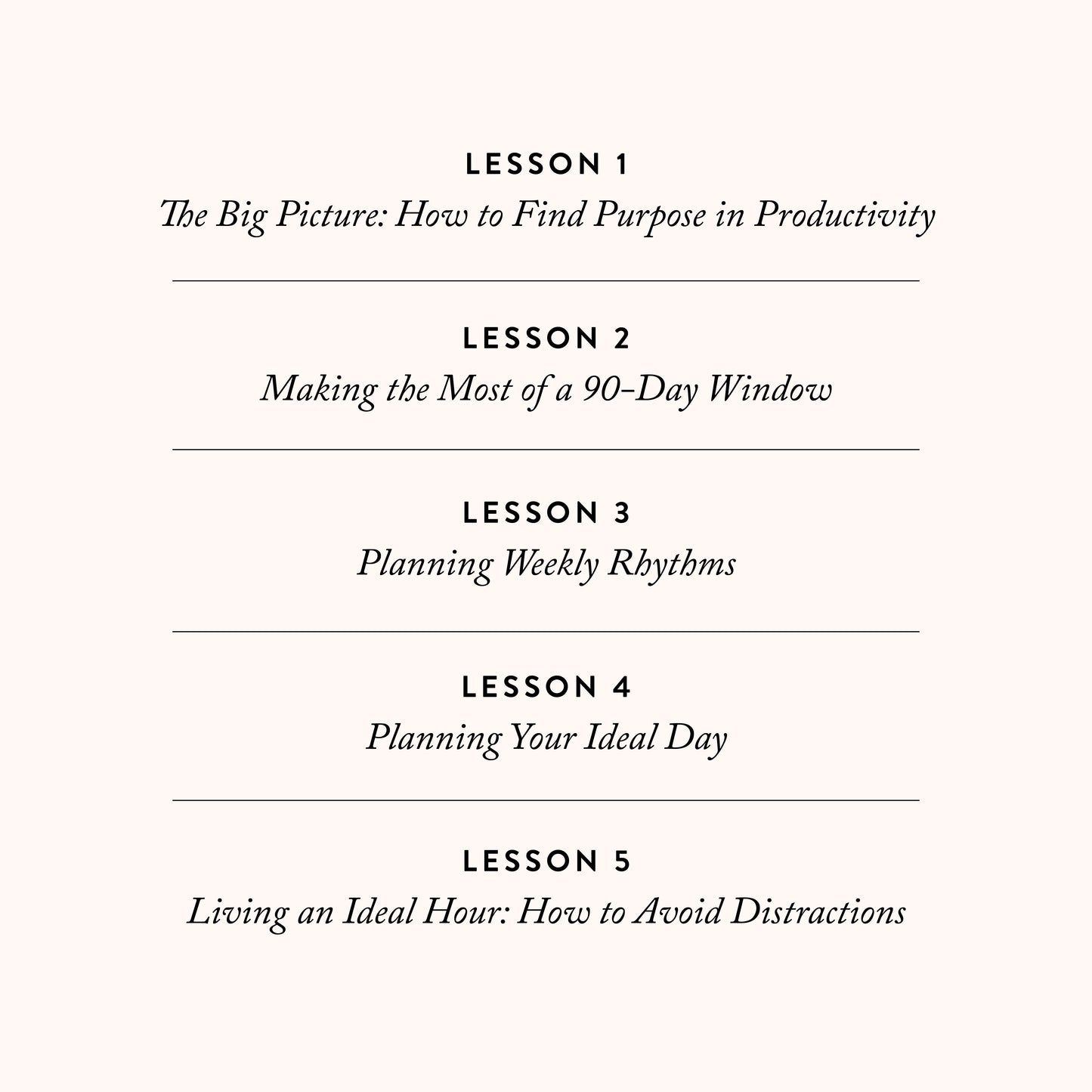 Purposeful Productivity | Digital Course