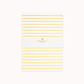 Everyday Notebook | Natural Stripes (Dotted)