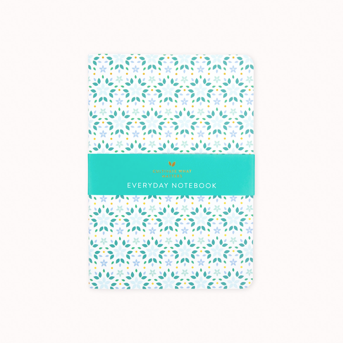 Everyday Notebook | Teal Tile (Lined)