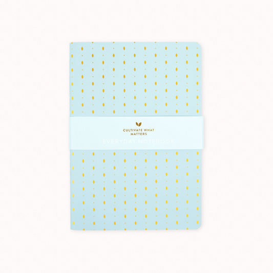 Everyday Notebook | Blue Seeds (Lined)