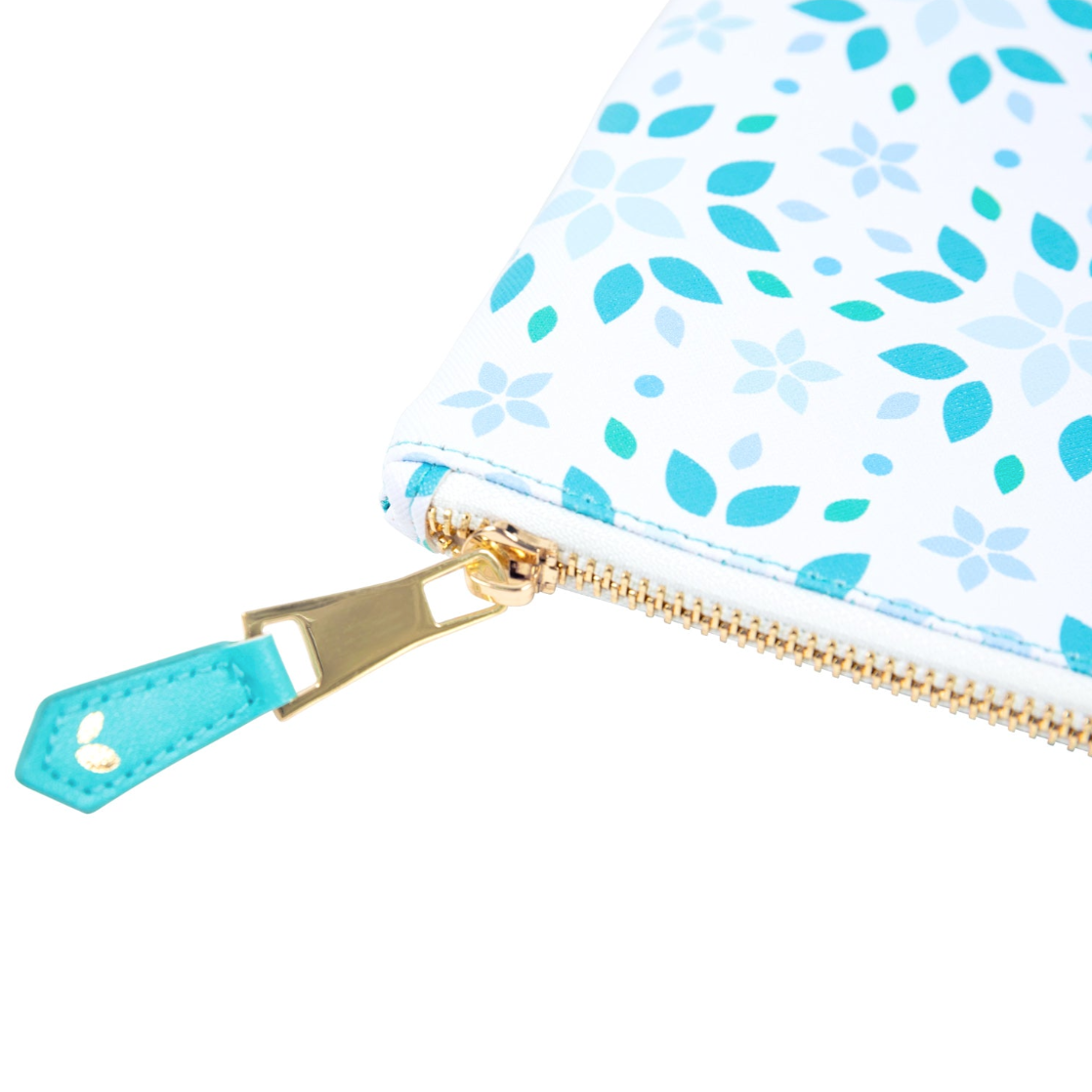 Accessory Pouch | Teal Tile