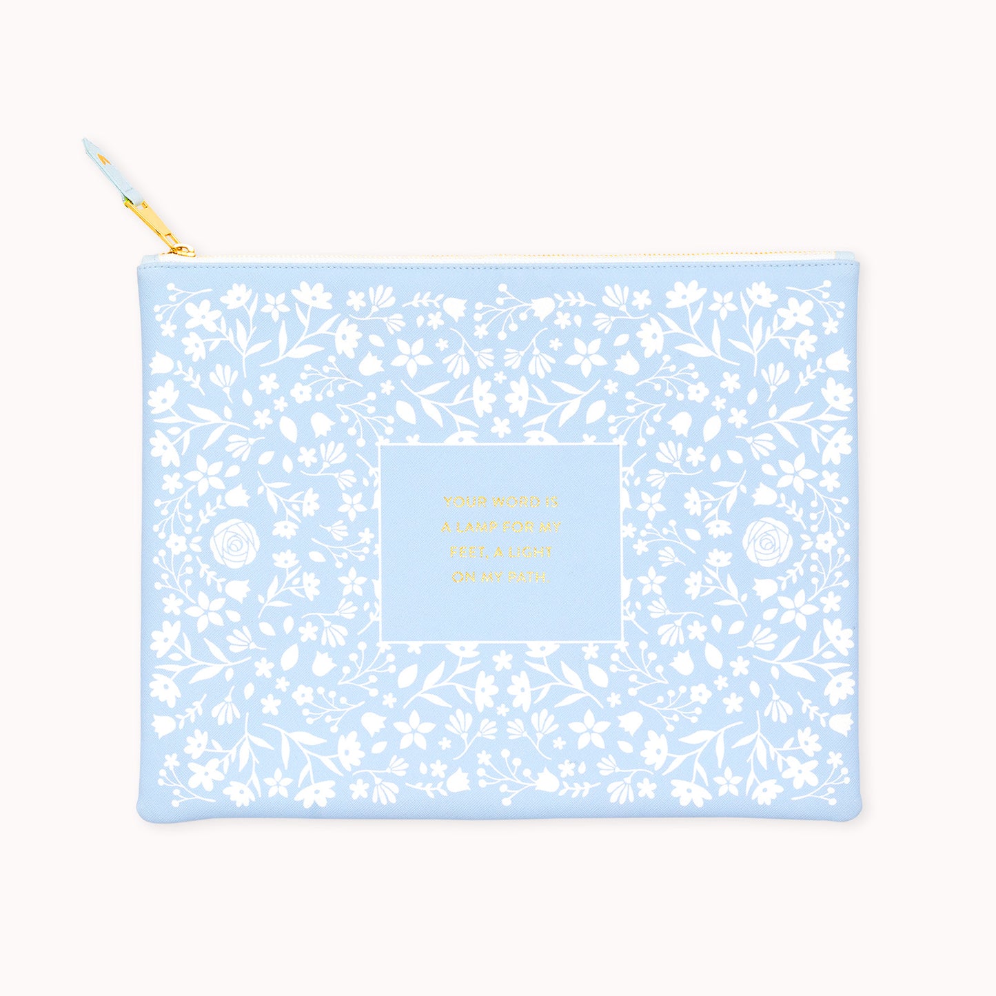 Faith Carry All Pouch - Bible Journaling Zipper Pouch - Cultivate What Matters