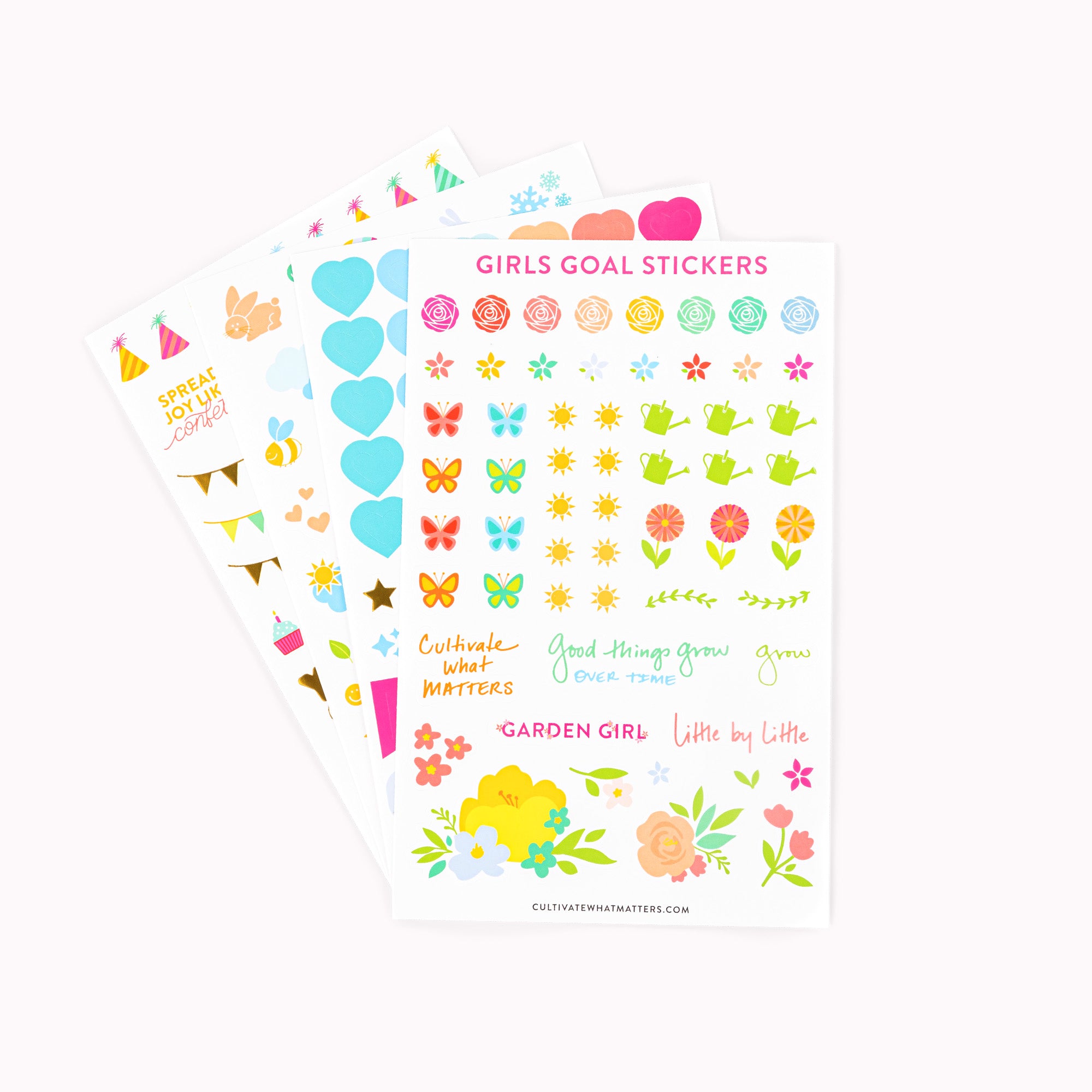 Girls Sticker Pack – Cultivate