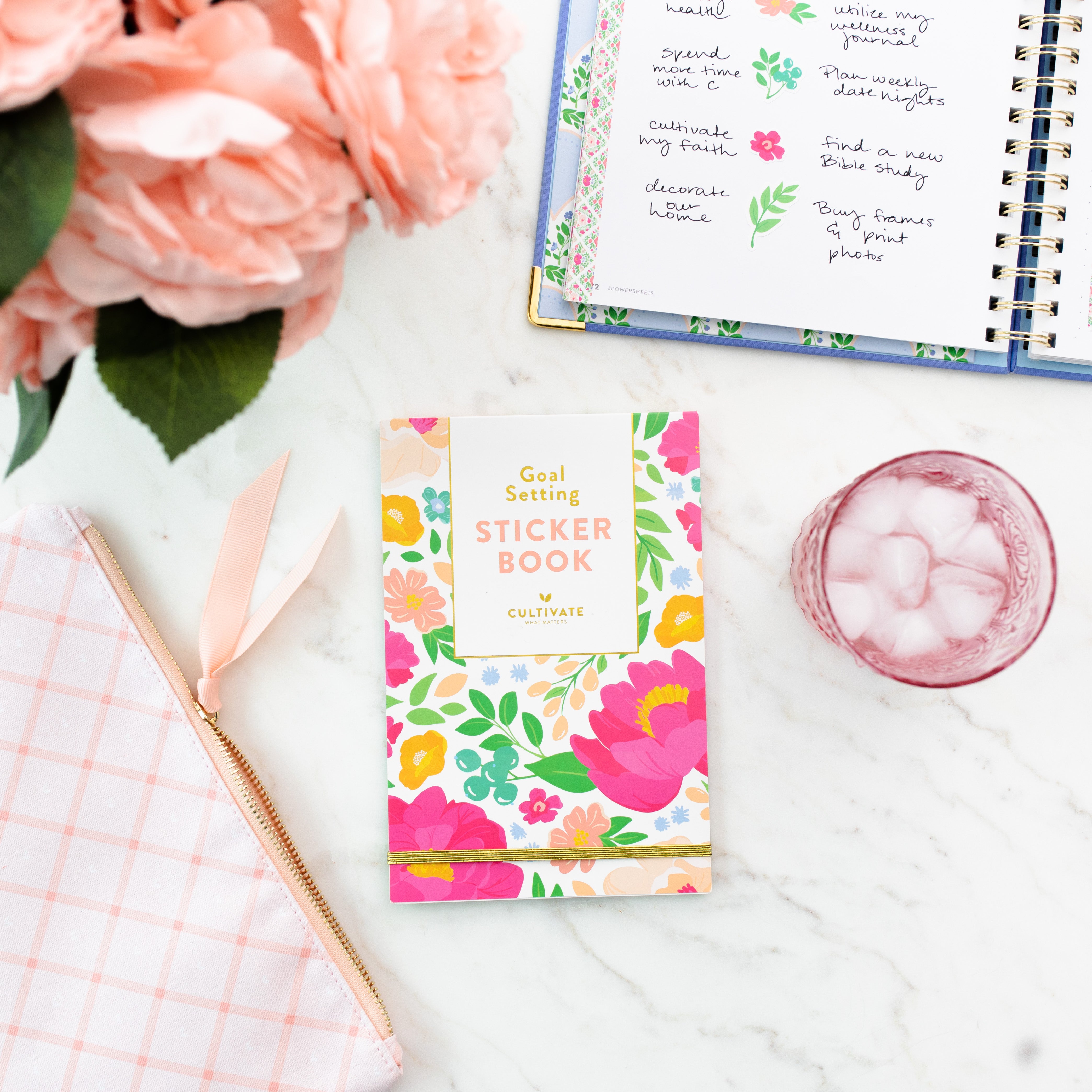 Goals Sticker Book, Perfect for Your 2023 Day Planner - Commit30
