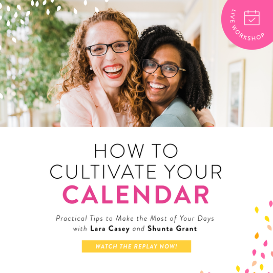 This is What It Looks Like To Cultivate Your Calendar!