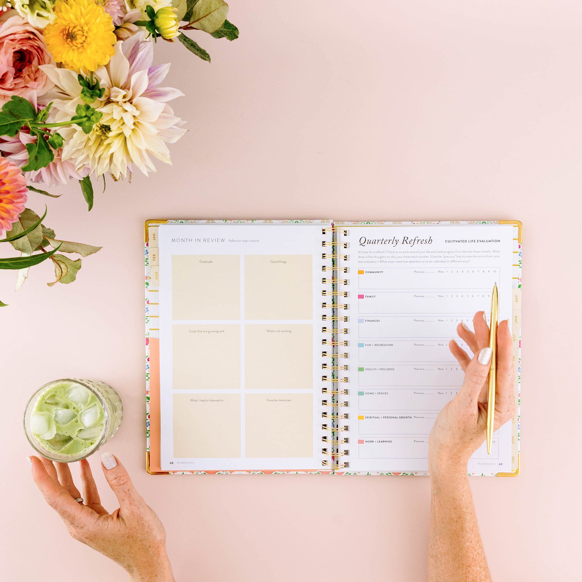 What's New in the 2023 PowerSheets® Intentional Goal Planner Cultivate