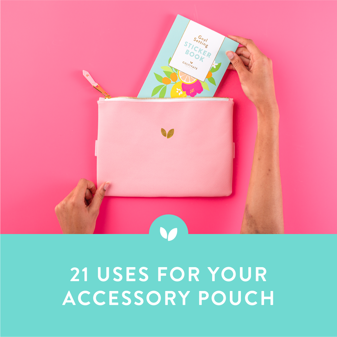 21 Uses for Your Cultivate Accessory Pouch