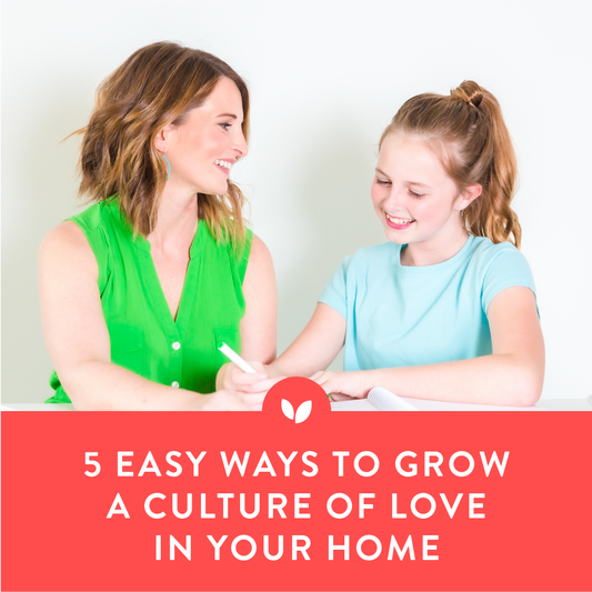 5 Easy Ways to Grow a Culture of Love in Your Home