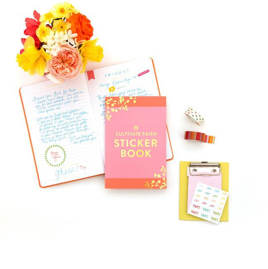 Have Fun with Your Faith! Introducing the Cultivate Faith Sticker Book