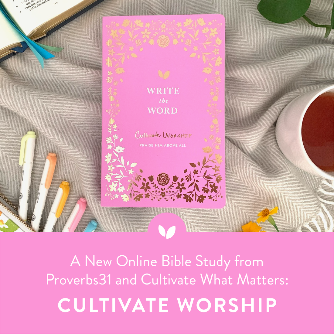A New Online Bible Study from Proverbs31 and Cultivate What Matters—Cultivate Worship