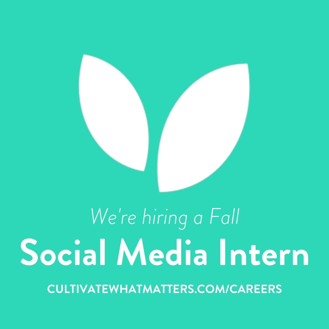 Fall Social Media Internship Cultivate