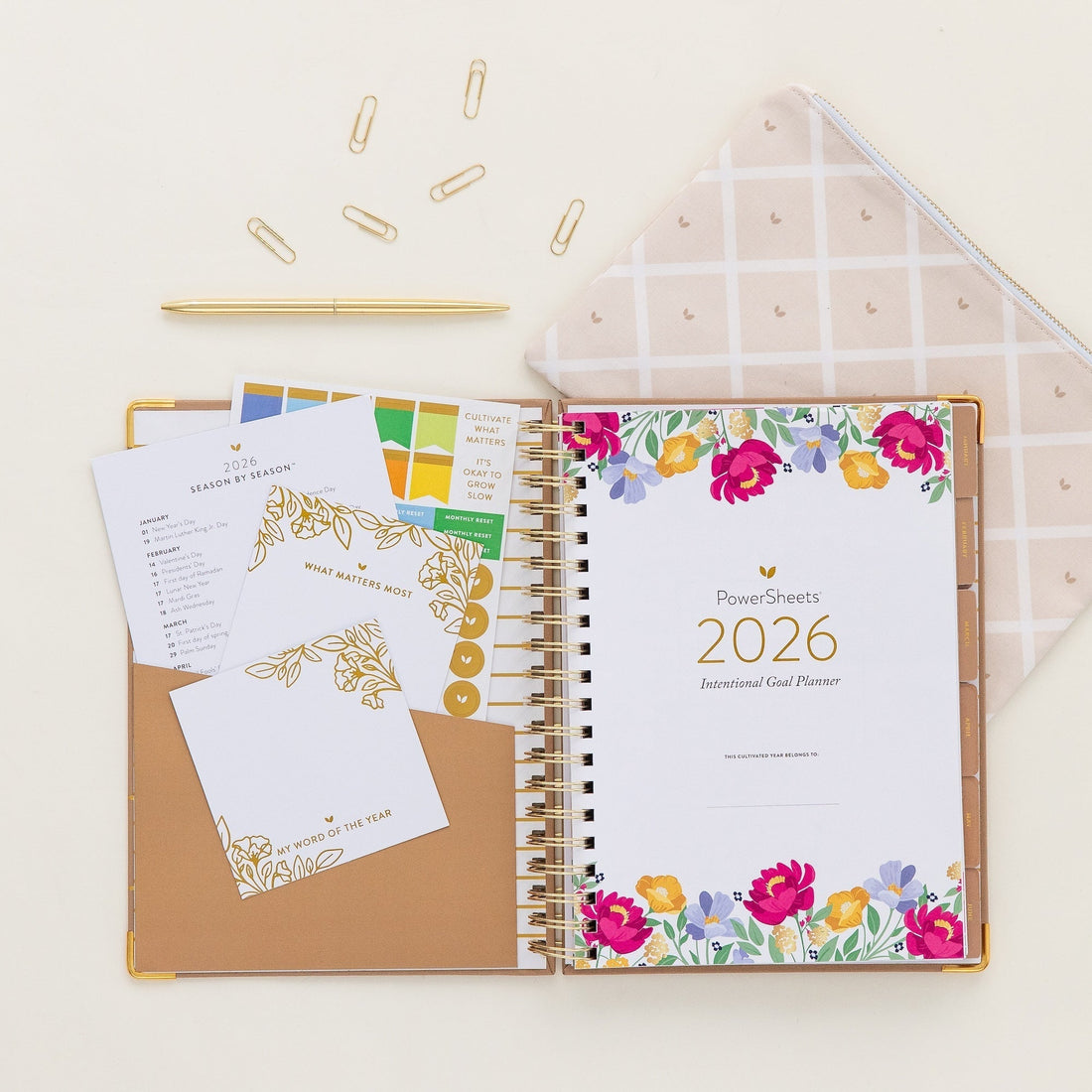 What's New in the 2026 PowerSheets Intentional Goal Planner