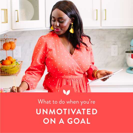 What To Do When You're Unmotivated on a Goal