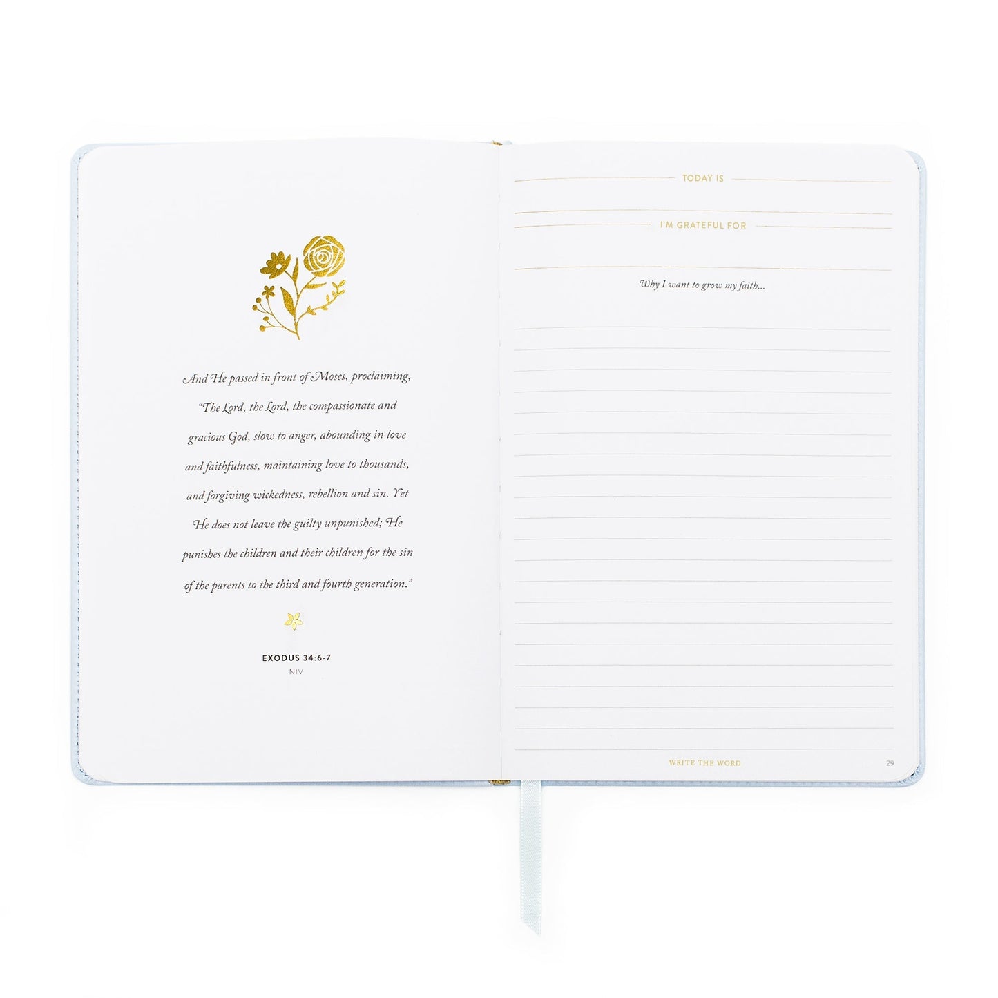 Write the Word - Life Goals - Cultivate What Matters - Faith - Start Fresh - Grow Roots in the Word - Grow a Flourishing Faith Journal - Quiet Time - Word of the Day - Write Scripture - Verse of the Day