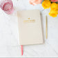 Fresh Start Daily Goal Planner® | Undated (Natural Linen Casebound)