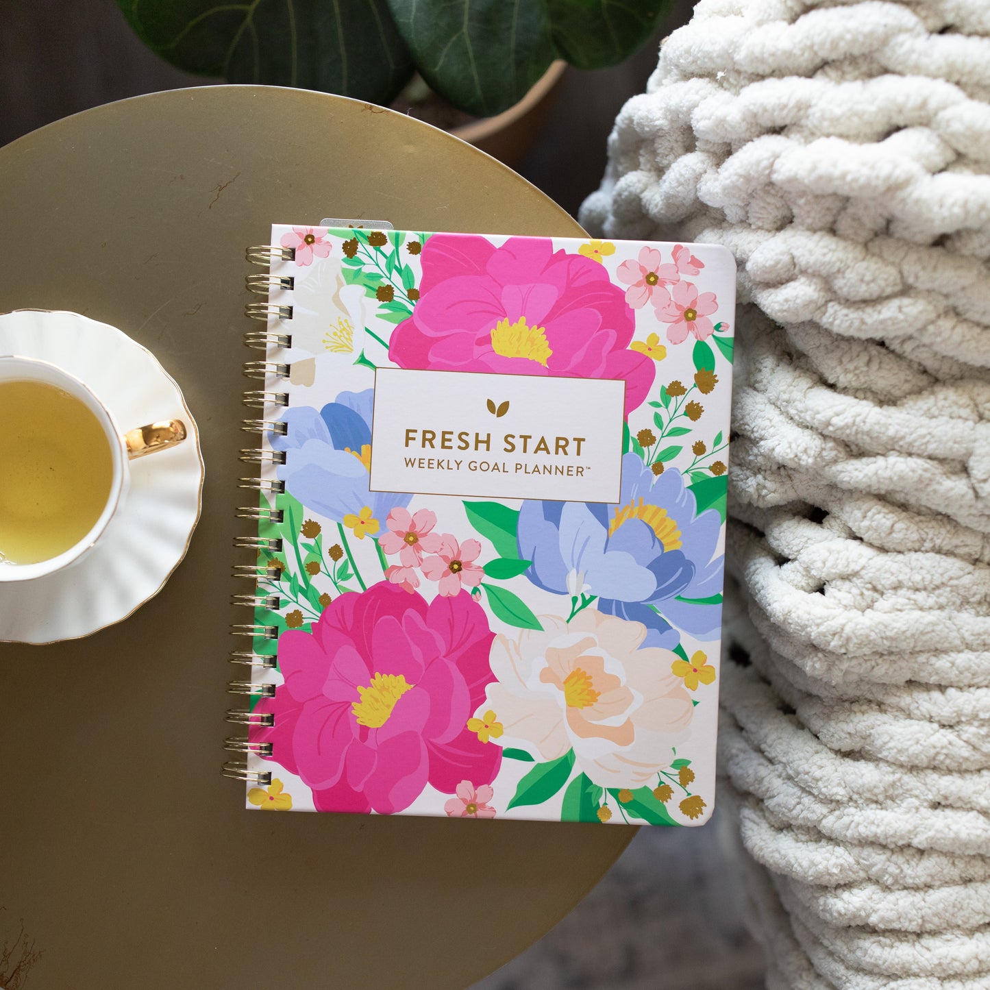 Fresh Start Weekly Goal Planner | Bold Blooms