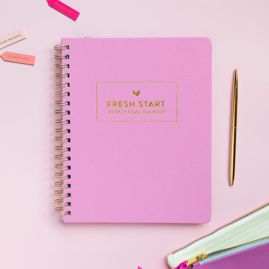 Fresh Start Weekly Goal Planner | Orchid