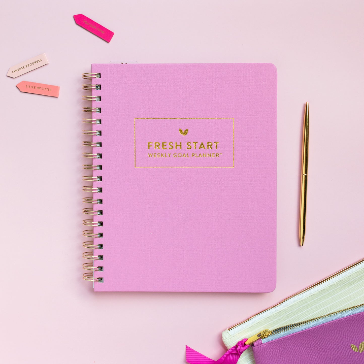 Fresh Start Weekly Goal Planner | Orchid