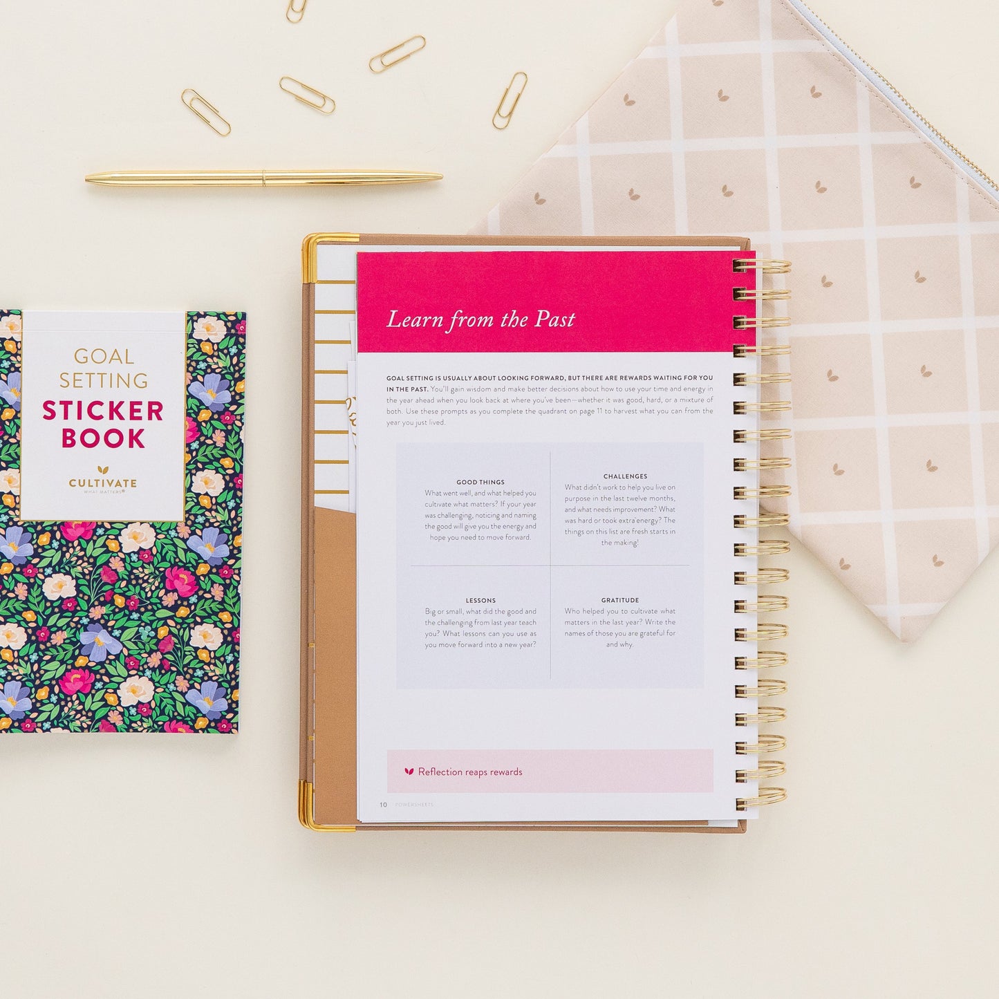 2026 One-Year PowerSheets® Goal Planner | Acorn