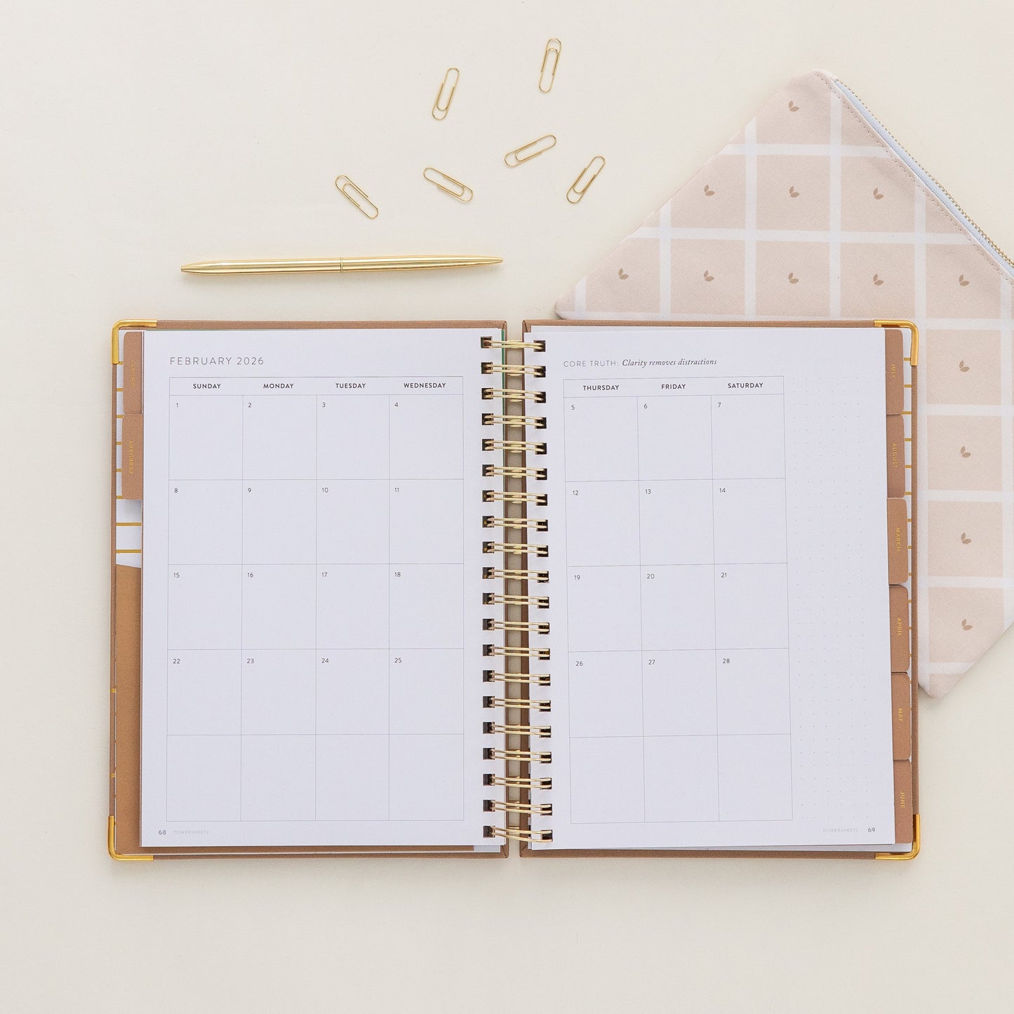 2026 One-Year PowerSheets® Goal Planner | Acorn