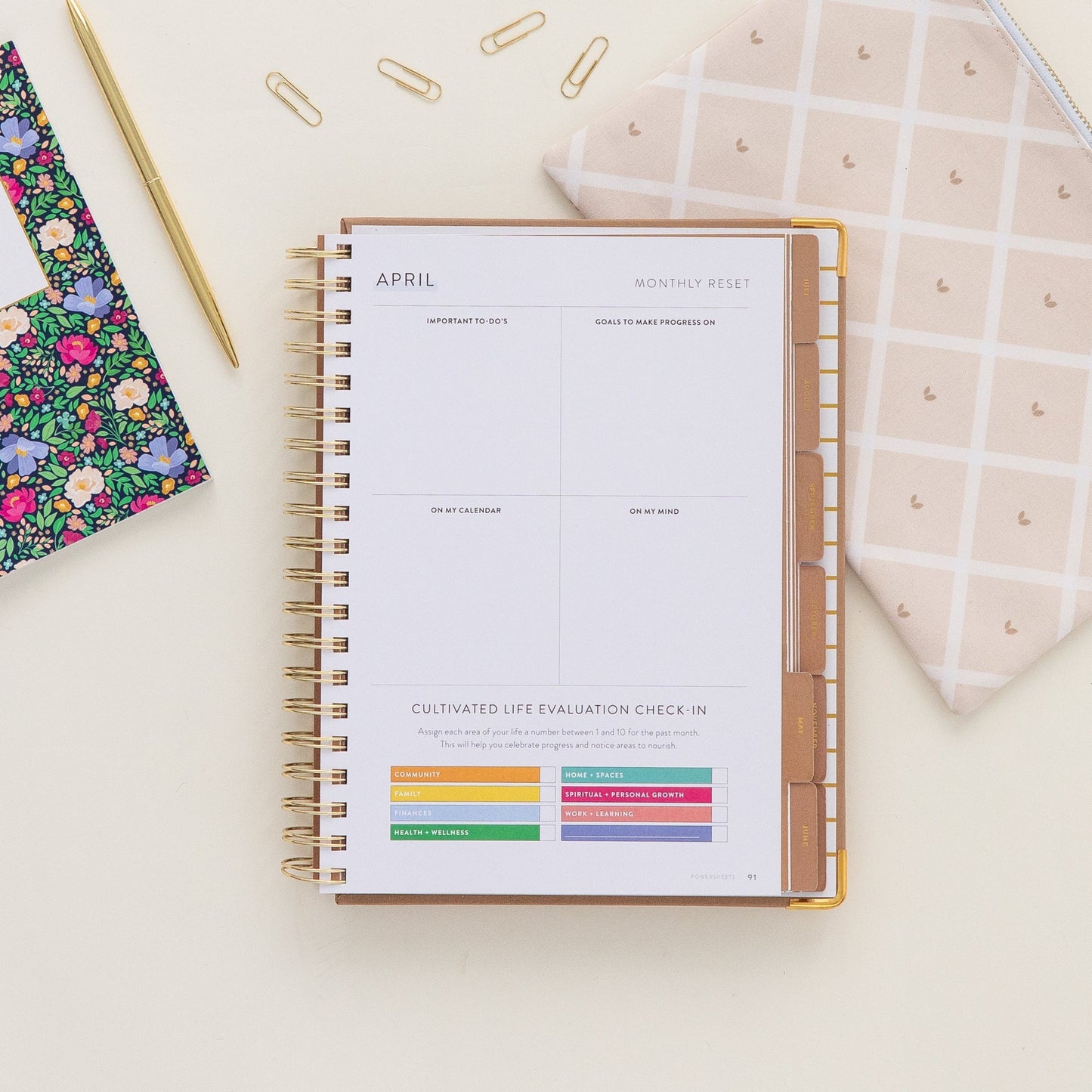 2026 One-Year PowerSheets® Goal Planner | Acorn