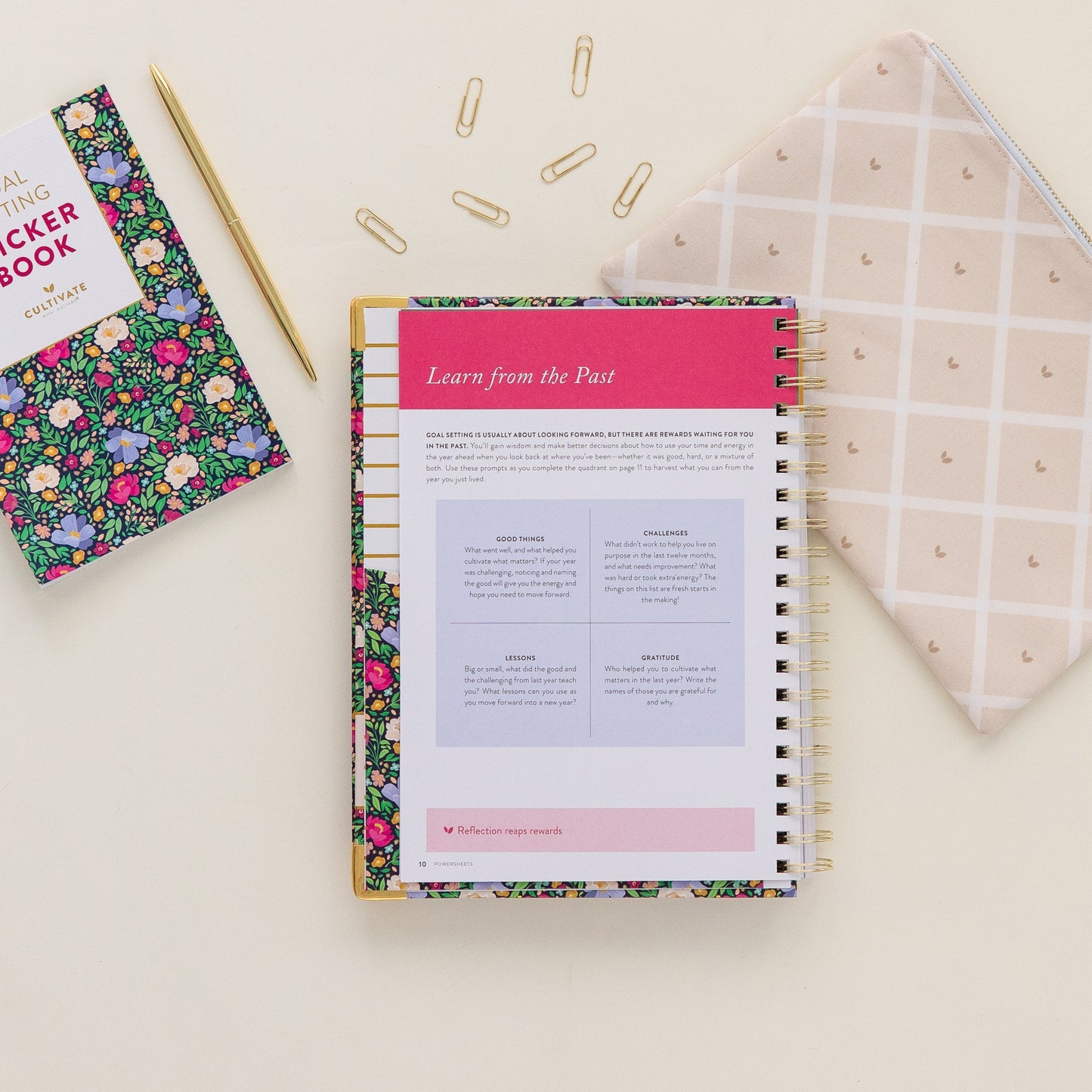 2026 One-Year PowerSheets® Goal Planner | Snowfall