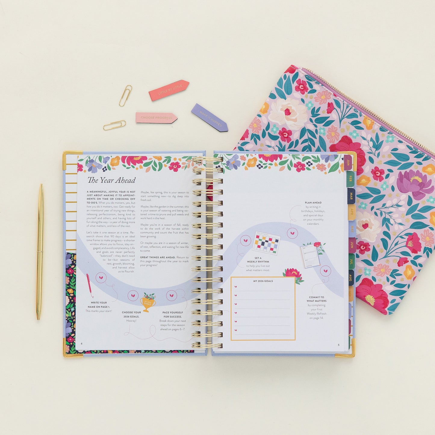 2026 Season by Season® Daily Planner | Snowfall