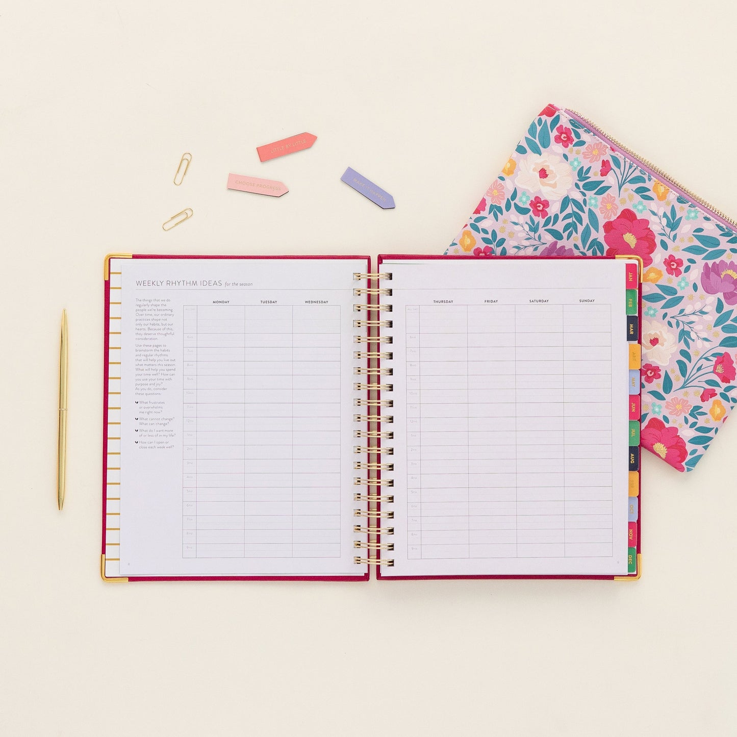 2026 Season by Season® Weekly Planner | Snowfall