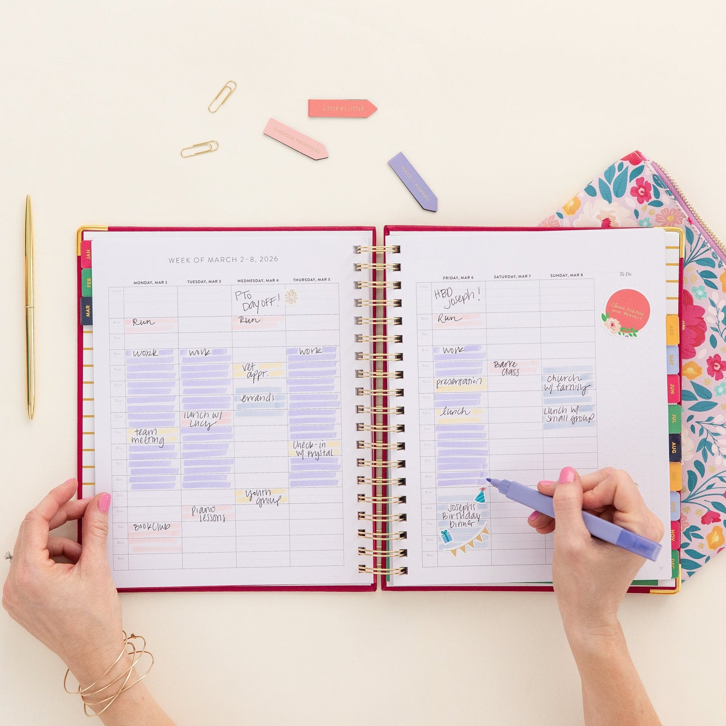 2026 Season by Season® Weekly Planner | Snowfall