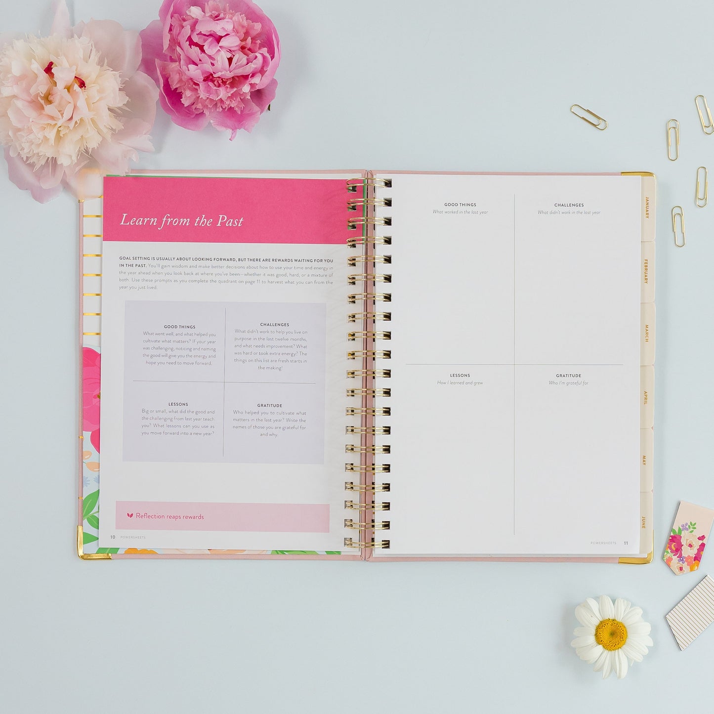 One-Year PowerSheets® Goal Planner | Blossom