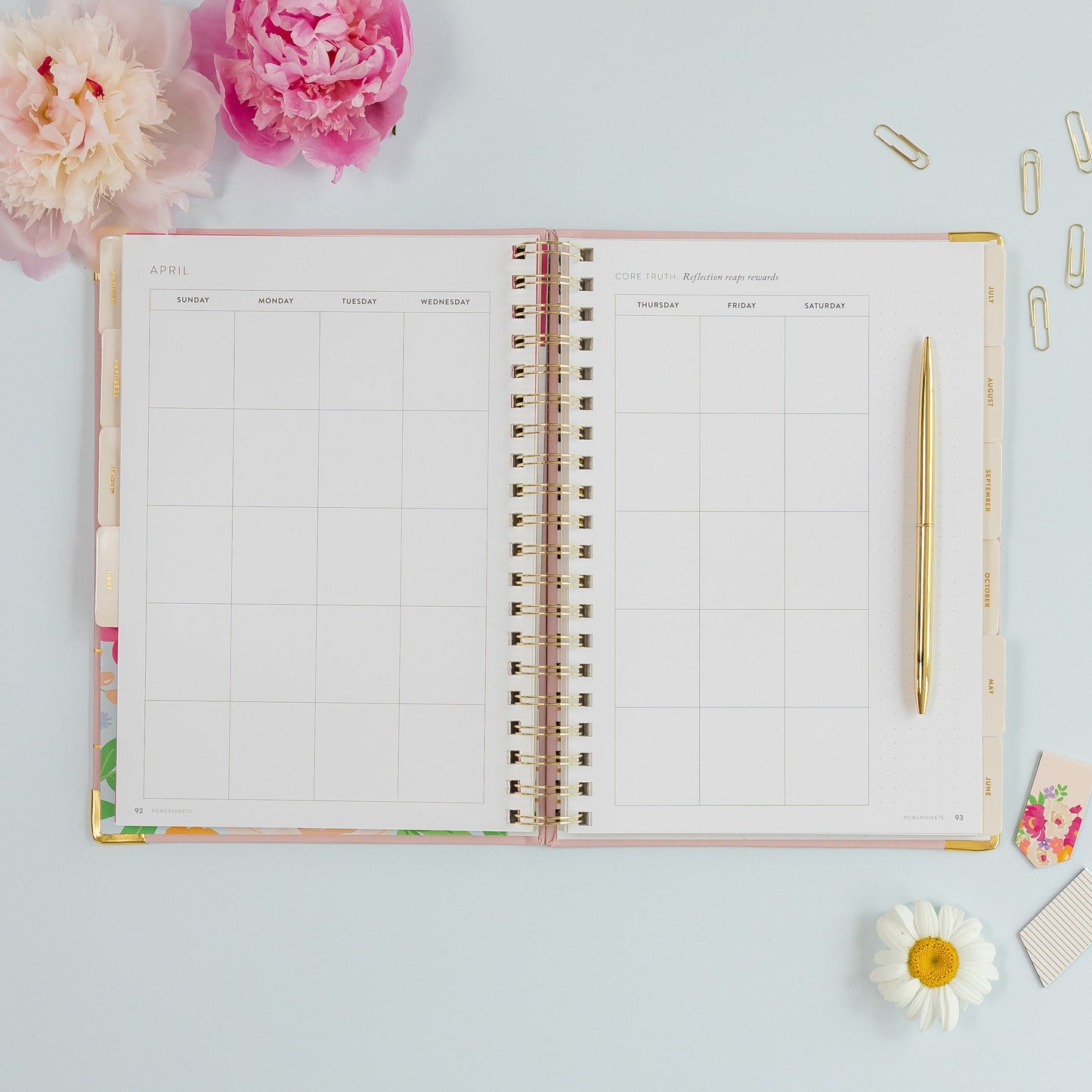 One-Year PowerSheets® Goal Planner | Blossom