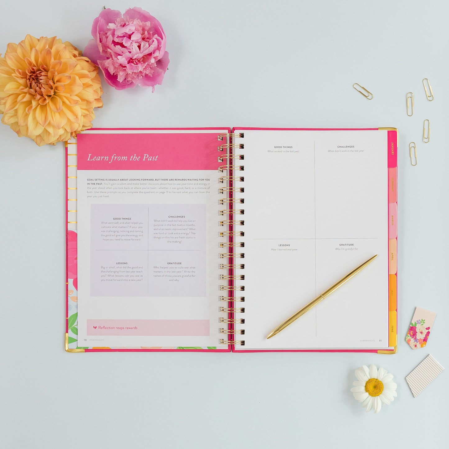 One-Year PowerSheets® Goal Planner | Secret Garden