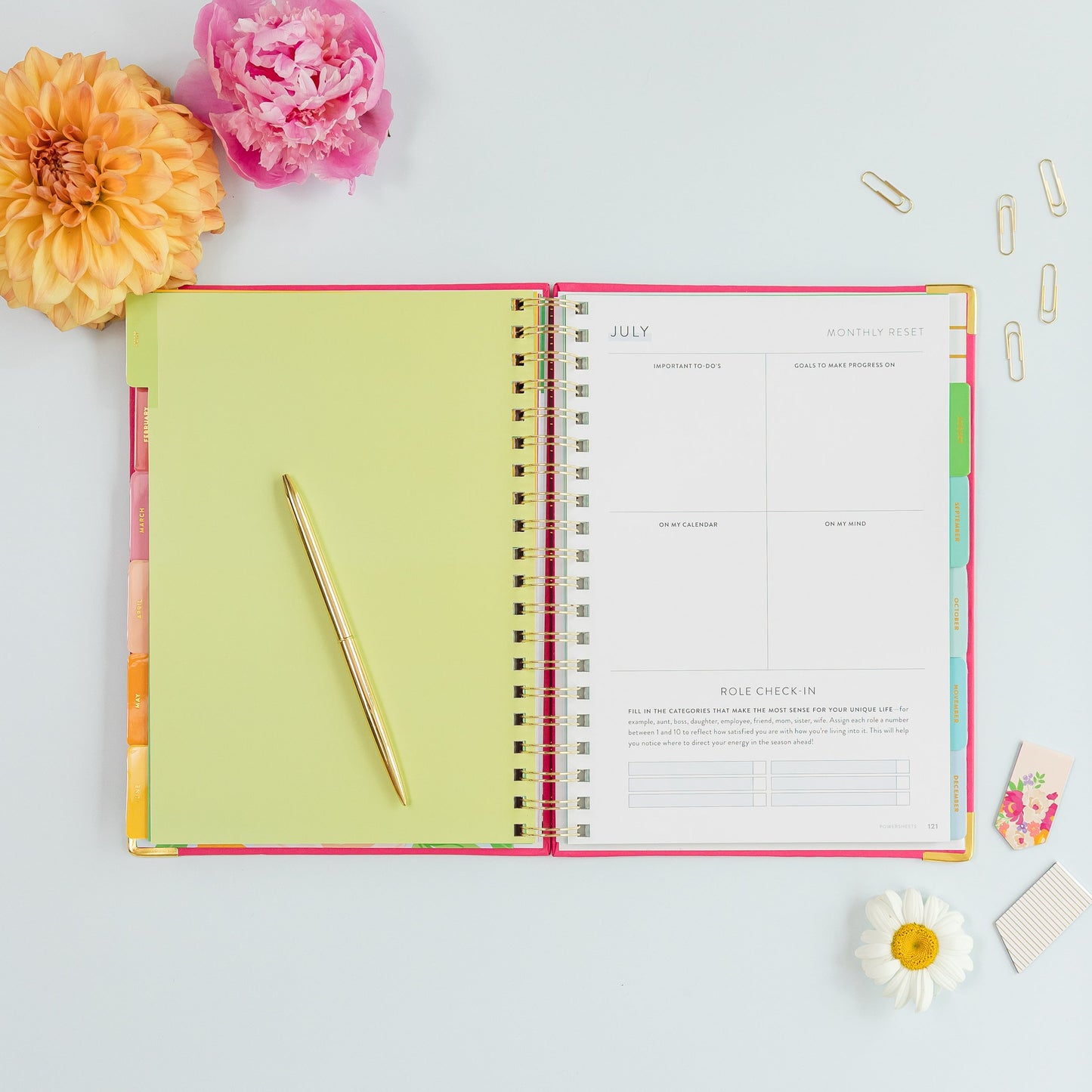 One-Year PowerSheets® Goal Planner | Meadow