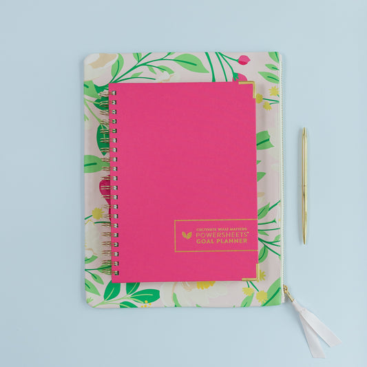 One-Year PowerSheets® Goal Planner | Peony