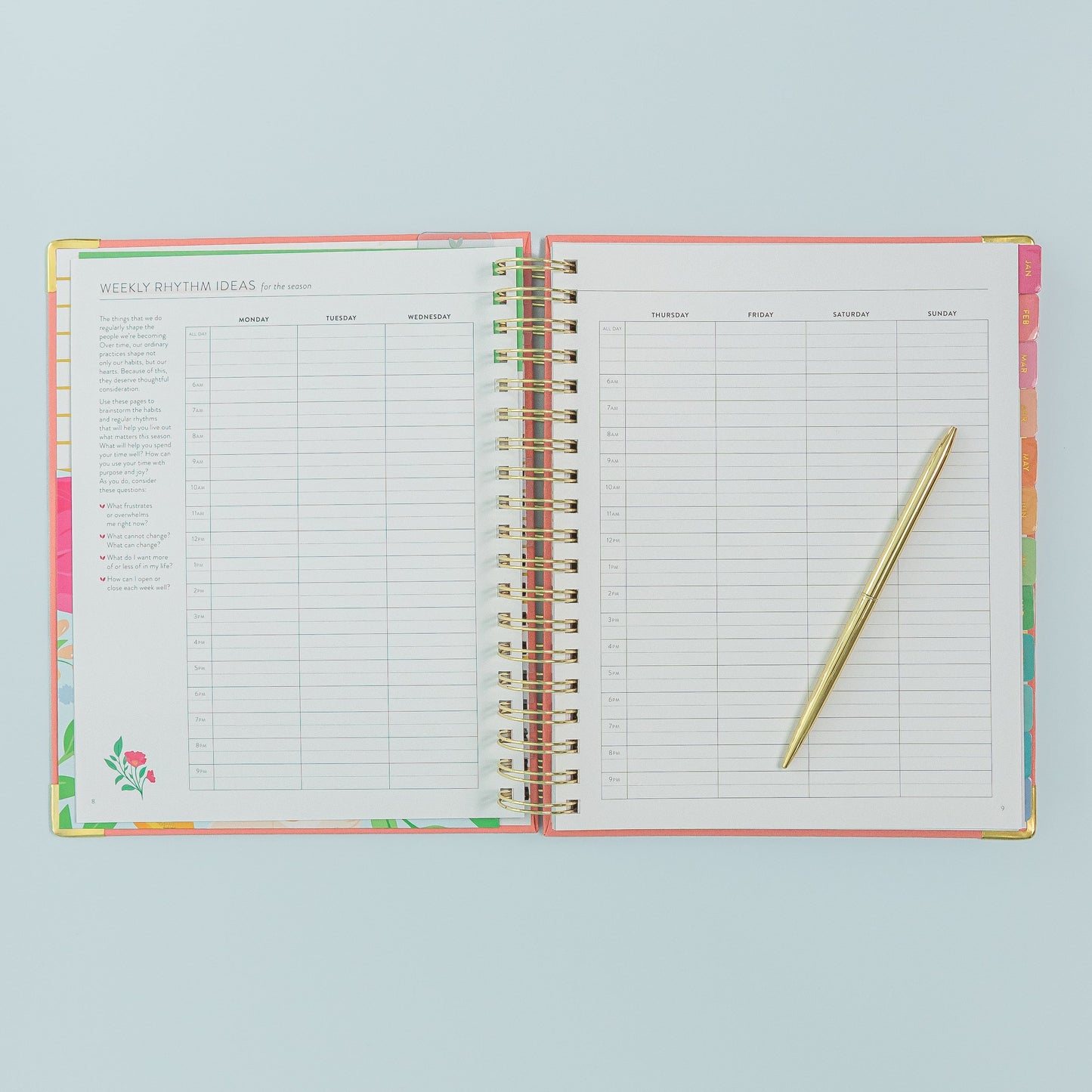 2027 Season by Season® Weekly Planner | Nectar