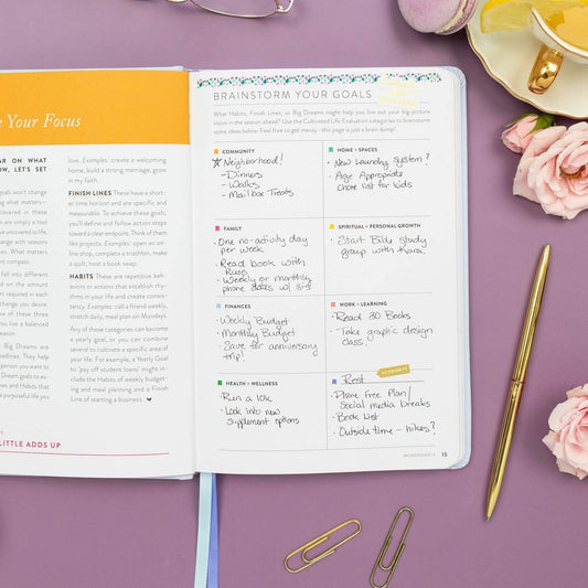 90-Day PowerSheets | Weekly Undated (Lavender)