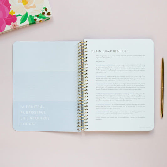 Refresh Brain Dump Journal | Periwinkle