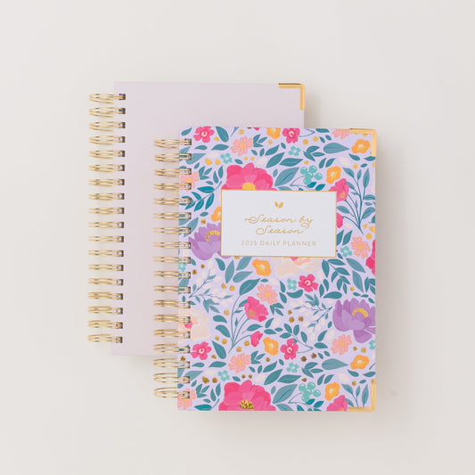 2025 Season by Season® Daily Planner | Lilac Blooms