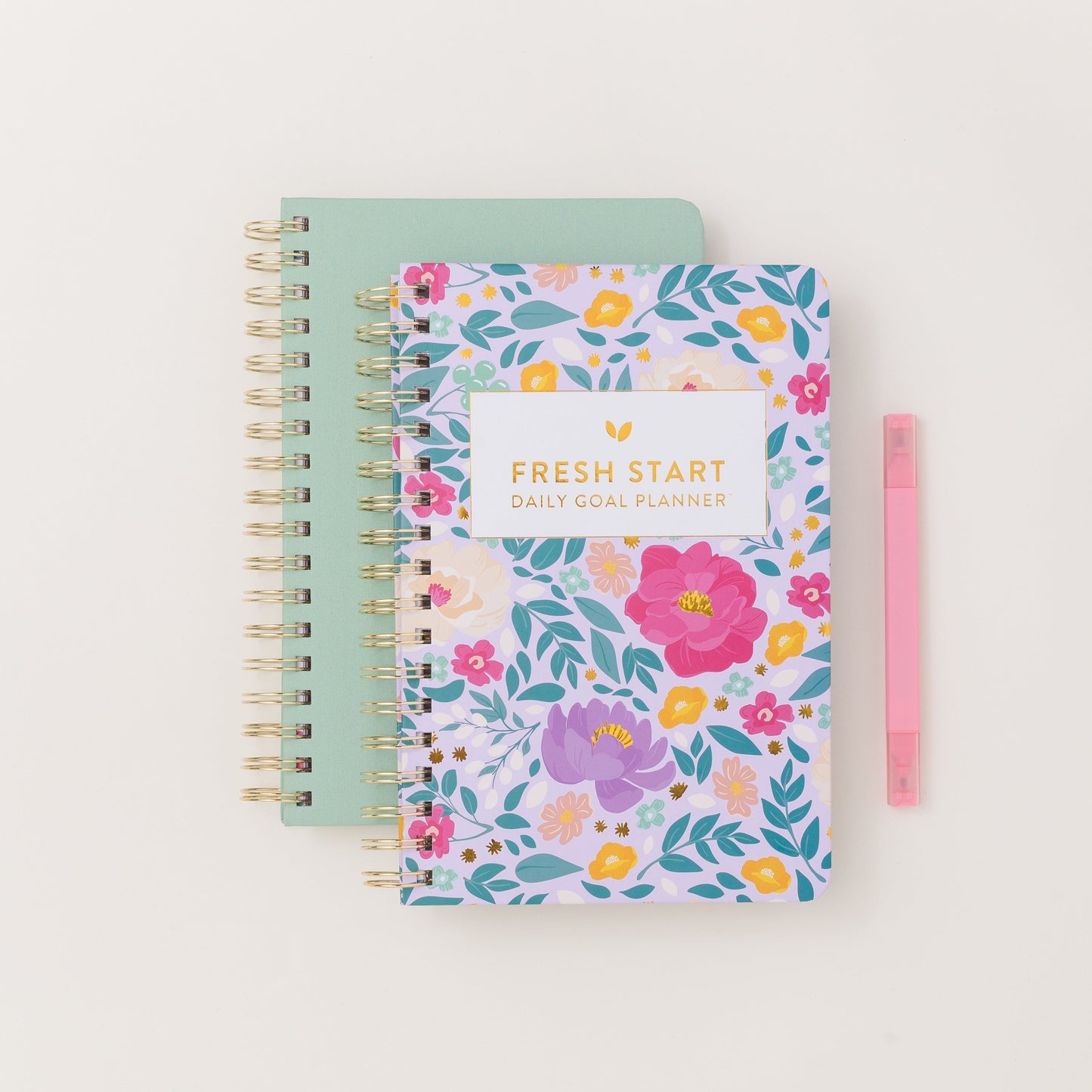 Fresh Start Daily Goal Planner® | Lilac Blooms