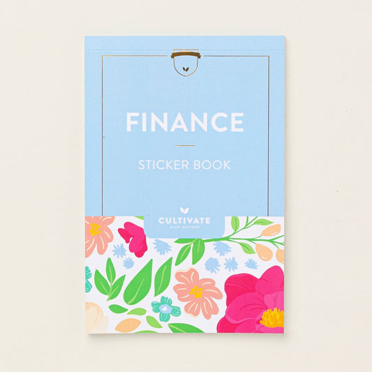 Finance Sticker Book