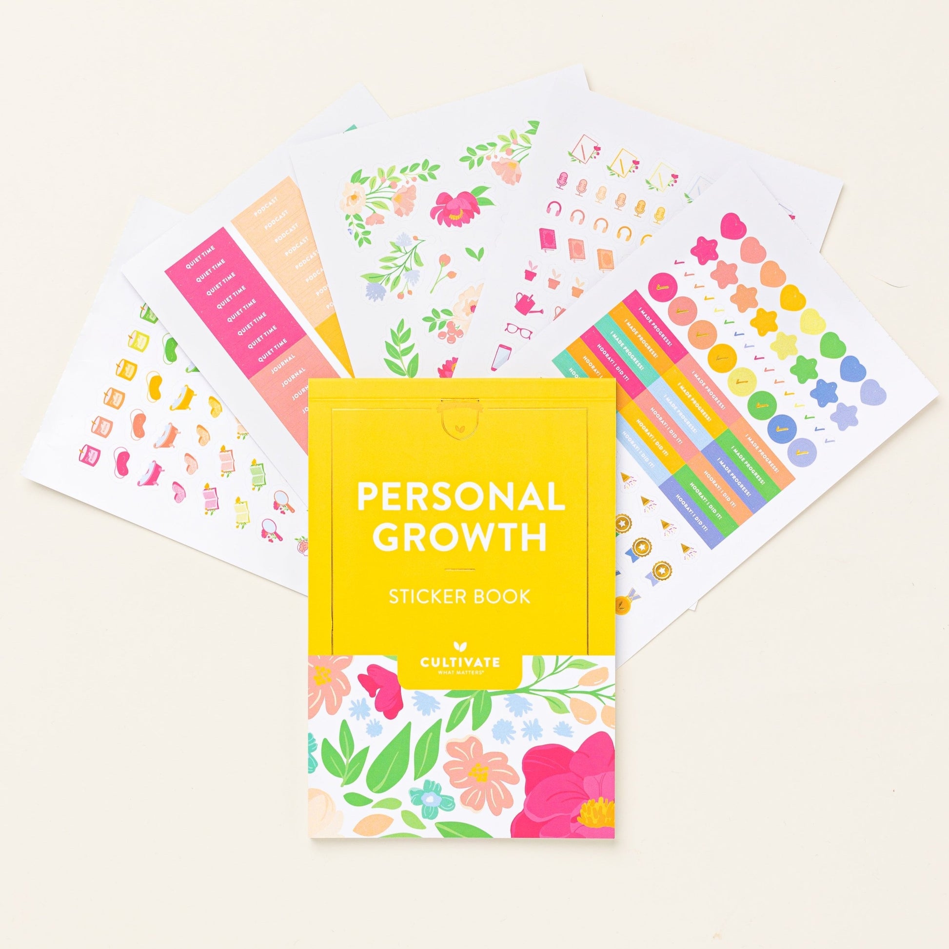 Personal Growth Sticker Book – Cultivate
