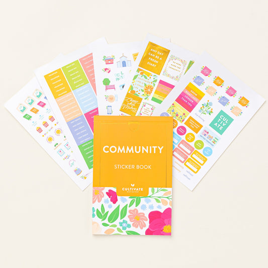 Community Sticker Book