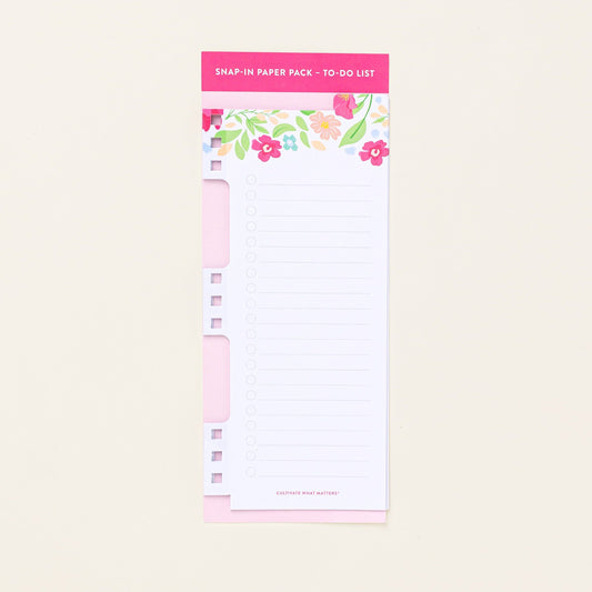 Snap-In Paper Pack | To-Do List