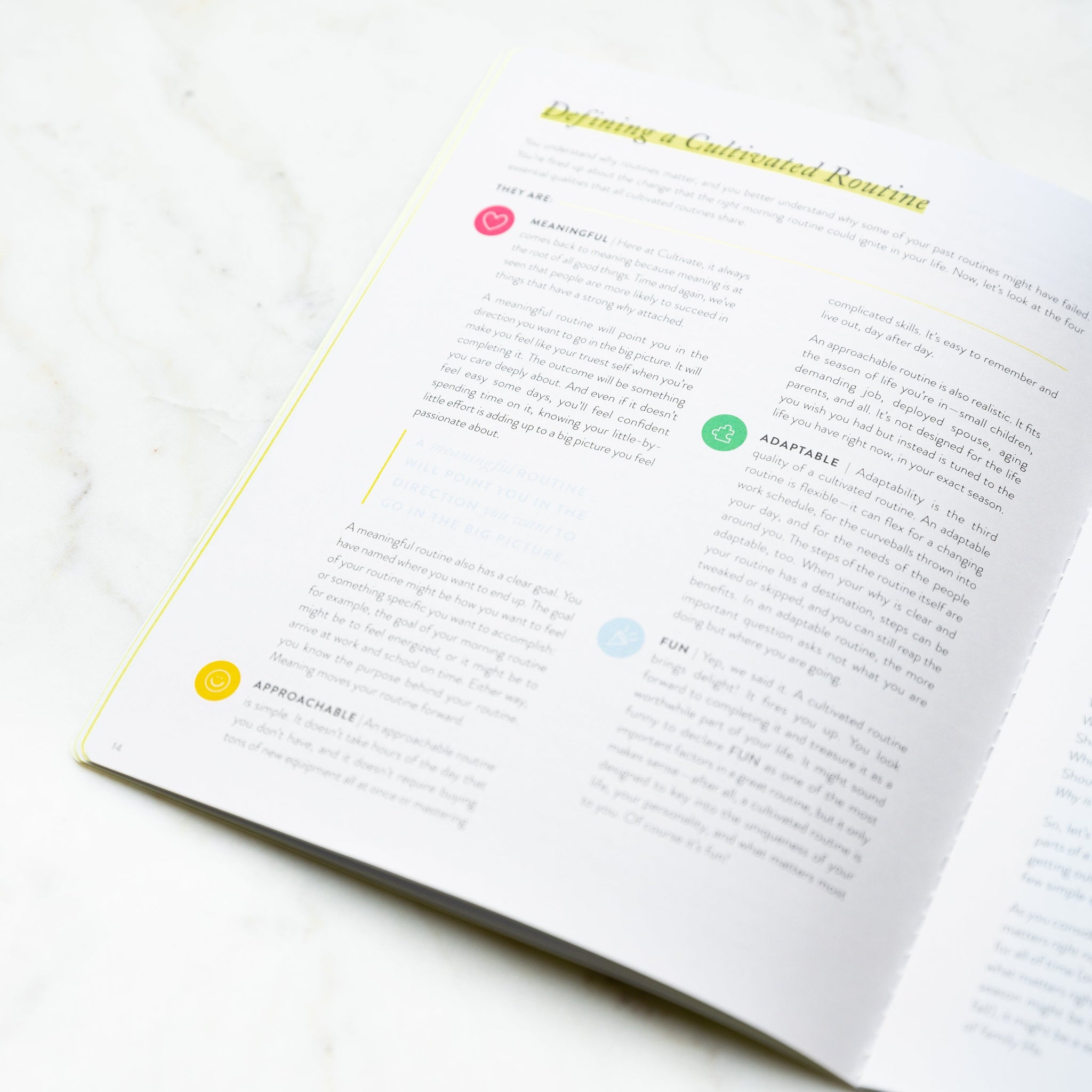 Family Morning Routine Workbook – Cultivate