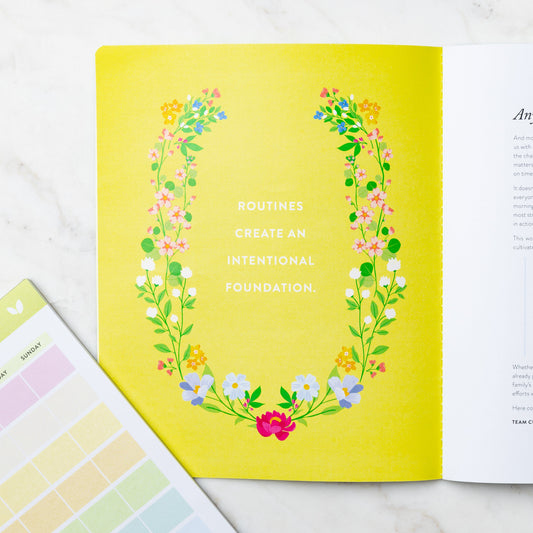 Family Morning Routines Workbook